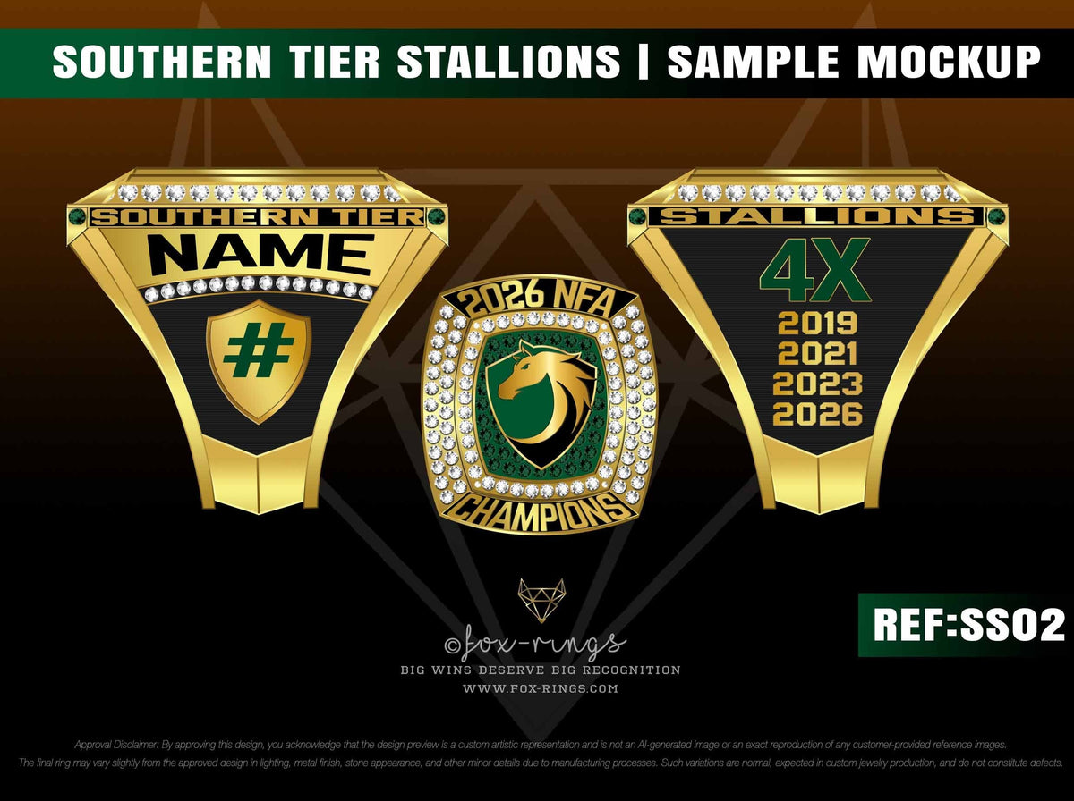 Southern Tier Stallions - Ring Order (Payment 1 of 2)