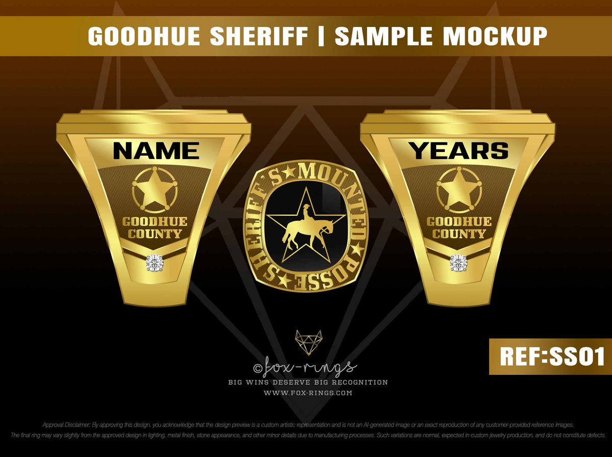 Goodhue Sheriff - 2026 Ring Order (6 Rings)