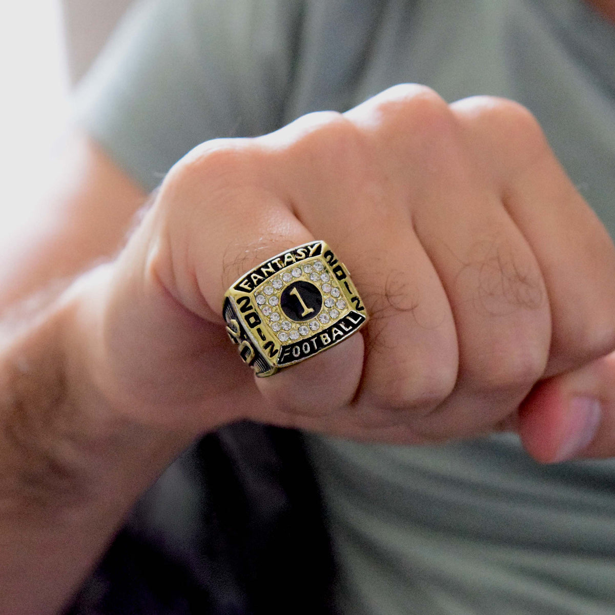 Fantasy Football League (2012) Championship Ring