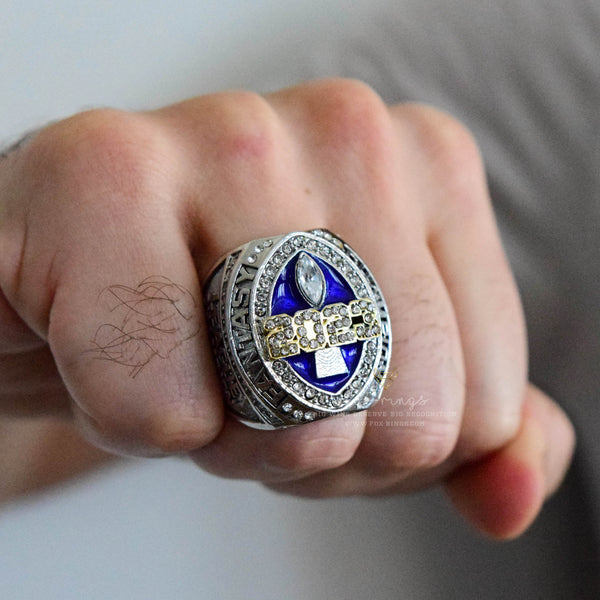 2023 FFL FANTASY Football Champion - CUSTOM NAME Championship Ring (FoxRings Exclusive)