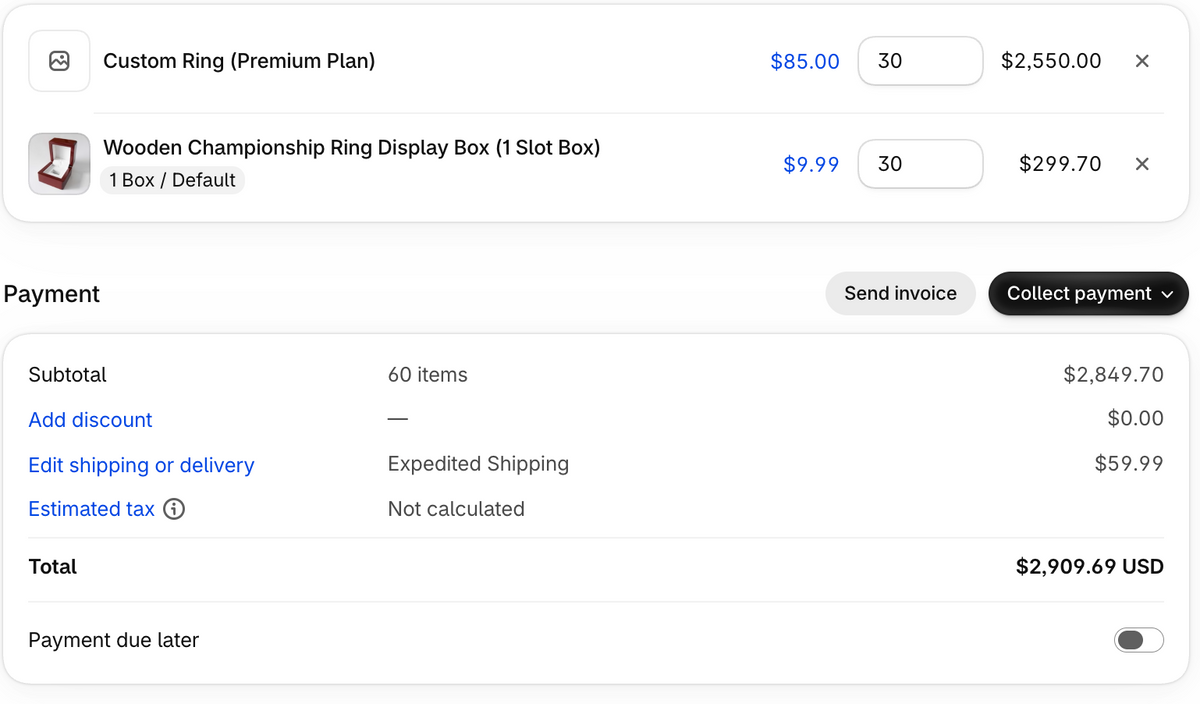 Sales Beast - 2026 Ring Order