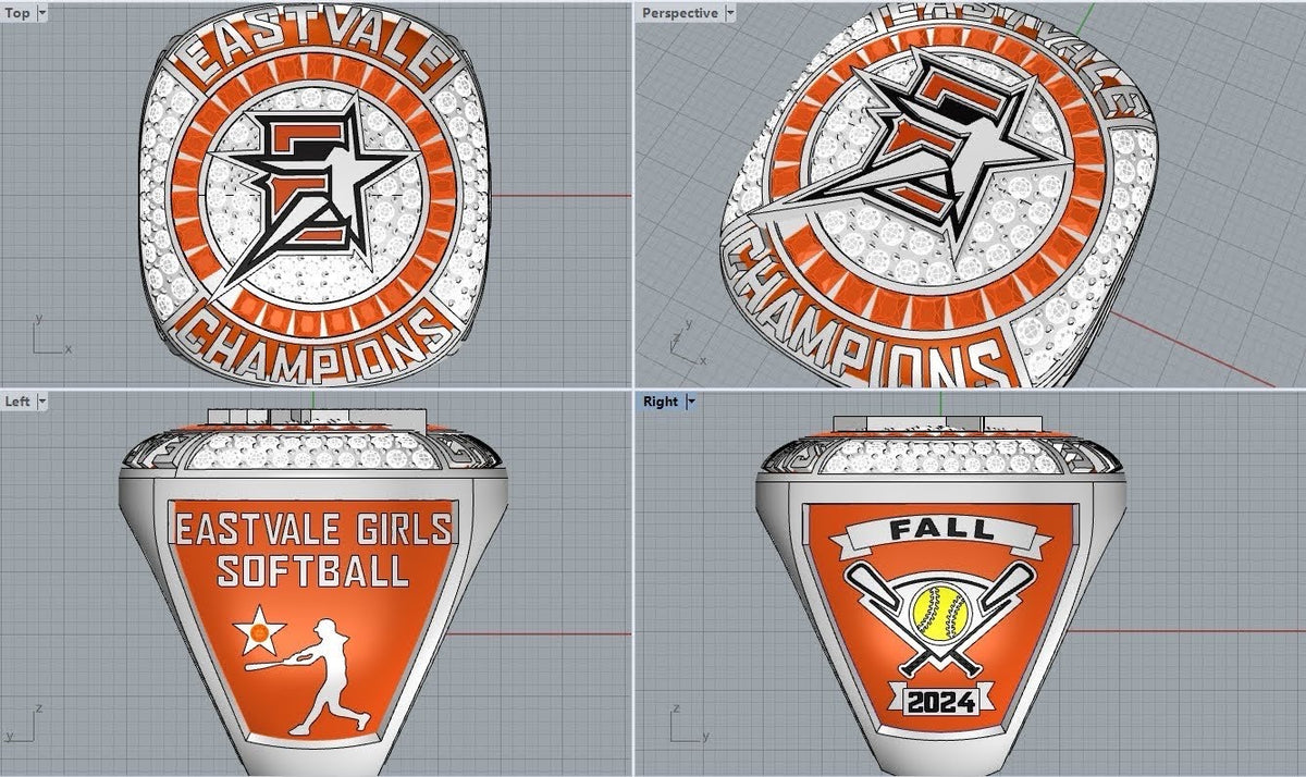 Eastvale Girls Softball Fall 2026 - Ring Order (160 Rings)