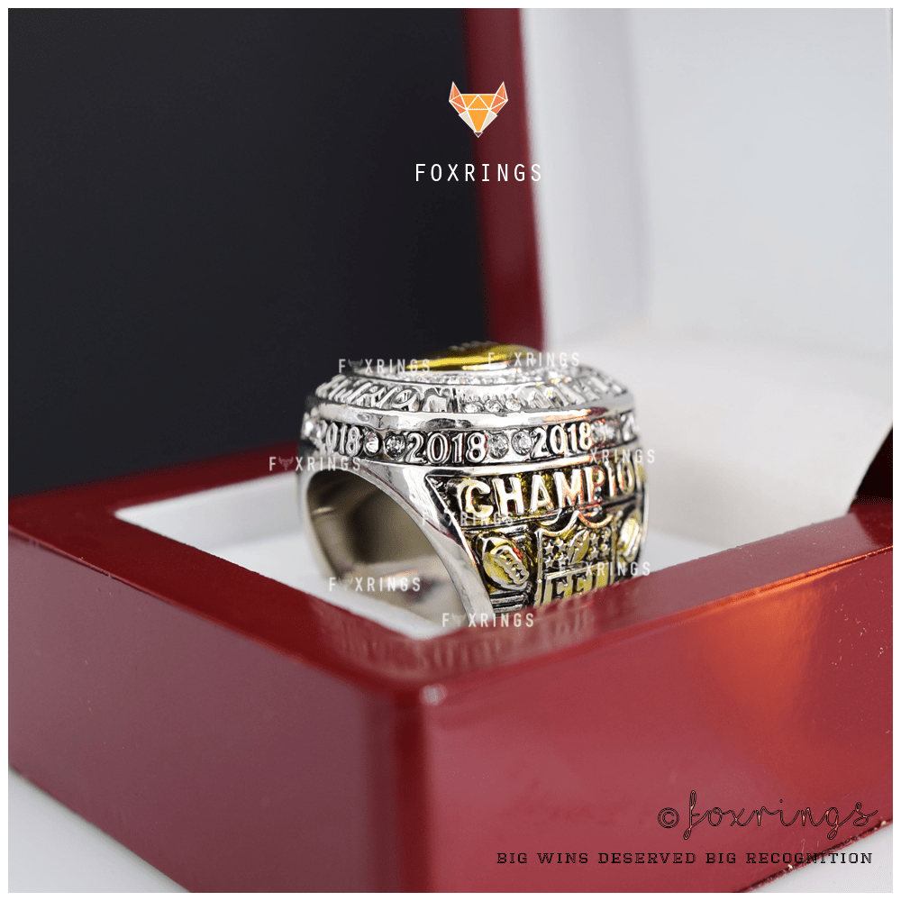 Fantasy Football League (2018) - Championship Ring (Golden Football) - Fox - Rings