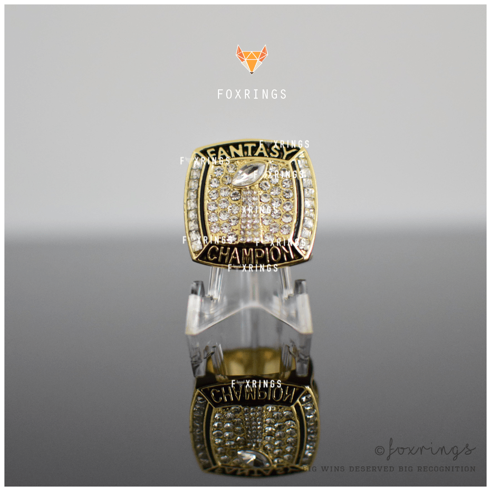 PREMIUM FFL - Fantasy Football League (2017) - Championship Ring - Fox - Rings