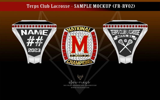 Terps Club Lacrosse (2023) Championship Ring - Fox - Rings