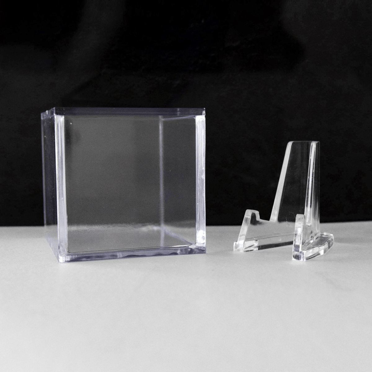 Transparent Championship Ring Box (Clear Acrylic Display) - Fox - Rings