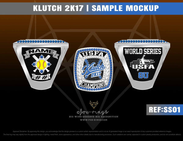 Klutch 2K17 Rings - 2026 Ring Order (10 Rings)