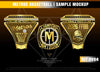 Metros Basketball Rings - 2026 Ring Order