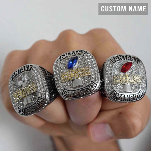 2023 Fantasy League Champion Elite Design Championship Ring CUSTOM N Fox Rings