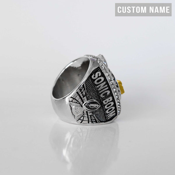 2024 Fantasy League Champion (Dynasty Champ) CUSTOM NAME (2 Custom Sides) - FoxRings Exclusive - FFL Football Championship Ring - Fox - Rings