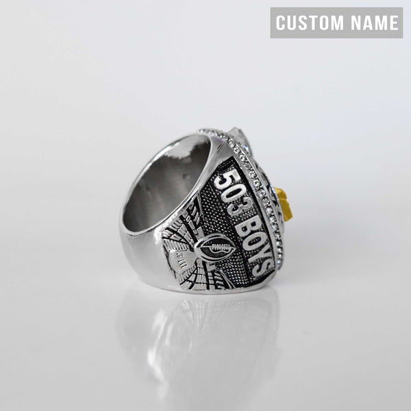 2024 Fantasy League Champion (Dynasty Champ) CUSTOM NAME (2 Custom Sides) - FoxRings Exclusive - FFL Football Championship Ring - Fox - Rings