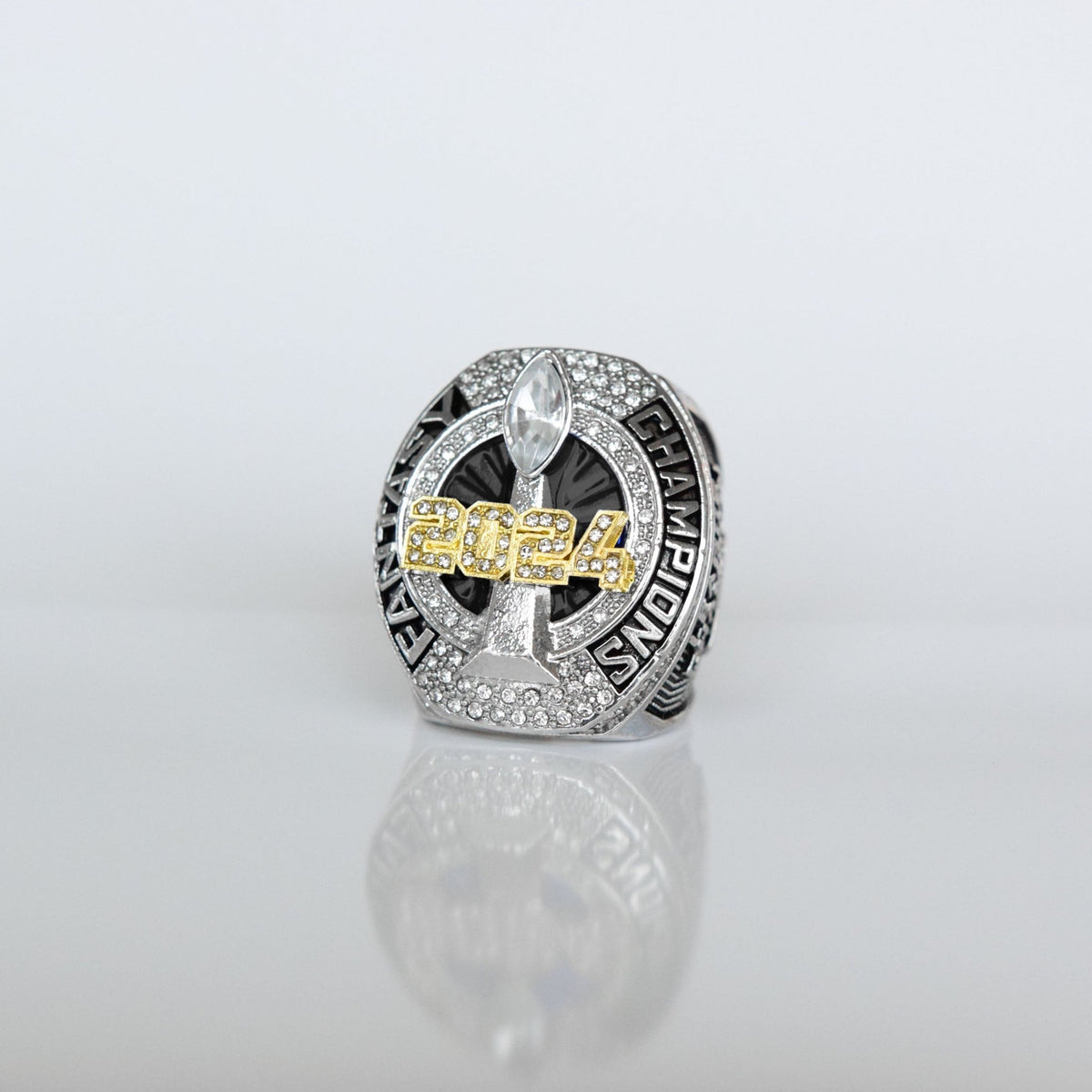 2024 Fantasy League Champion (Dynasty Champ) - FoxRings Exclusive - FFL Football Championship Ring - Fox - Rings