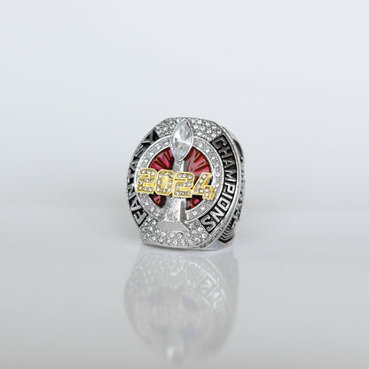 2024 Fantasy League Champion (Dynasty Champ) - FoxRings Exclusive - FFL Football Championship Ring - Fox - Rings