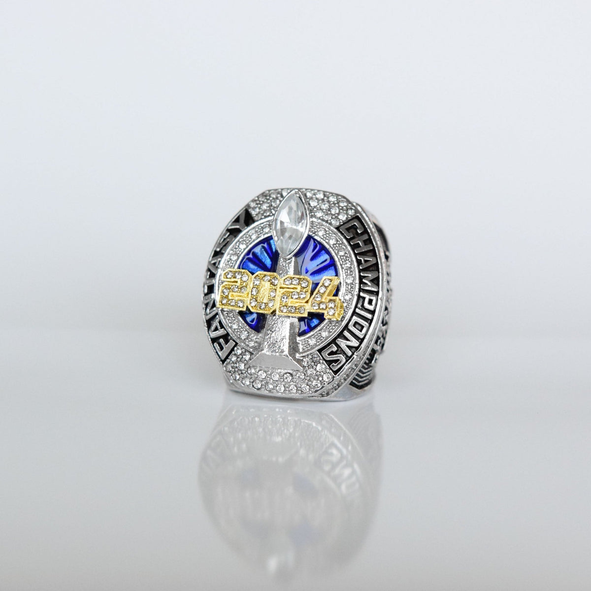 2024 Fantasy League Champion (Dynasty Champ) - FoxRings Exclusive - FFL Football Championship Ring - Fox - Rings