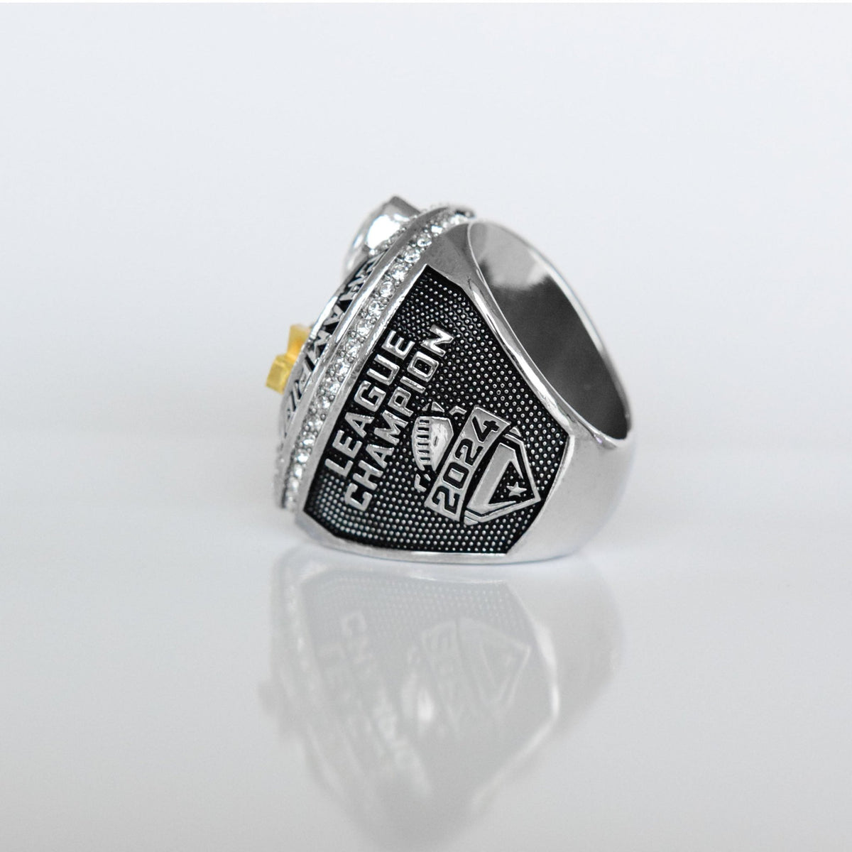 2024 Fantasy League Champion (Dynasty Champ) - FoxRings Exclusive - FFL Football Championship Ring - Fox - Rings