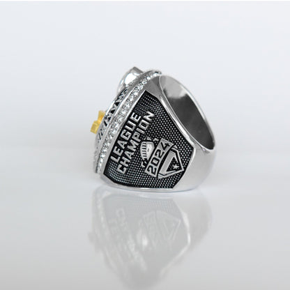 2024 Fantasy League Champion (Dynasty Champ) - FoxRings Exclusive - FFL Football Championship Ring - Fox - Rings