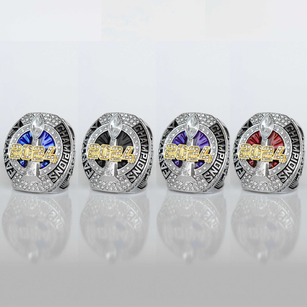 Fantasy 2024 League Champion (Dynasty Champ) CUSTOM NAME - FoxRings Exclusive - FFL Football Championship Ring