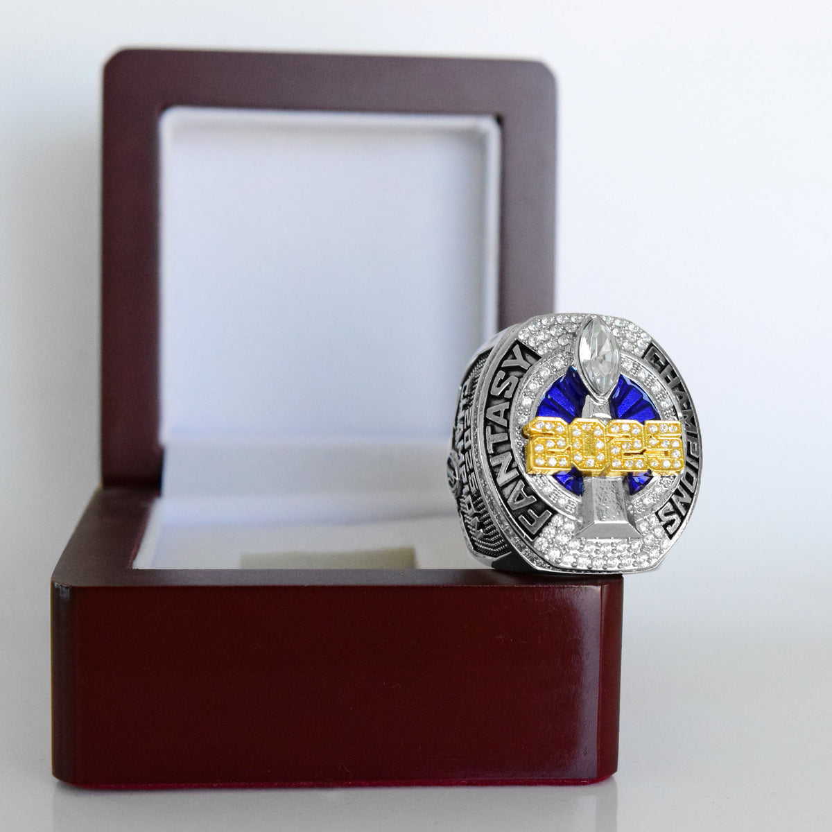 2025 Fantasy League Champion (Dynasty Champ) - FoxRings Exclusive - FFL Football Championship Ring