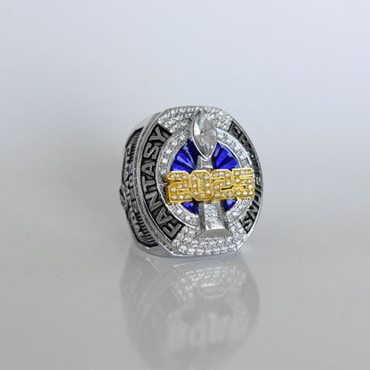 2025 Fantasy League Champion (Dynasty Champ) - FoxRings Exclusive - FFL Football Championship Ring