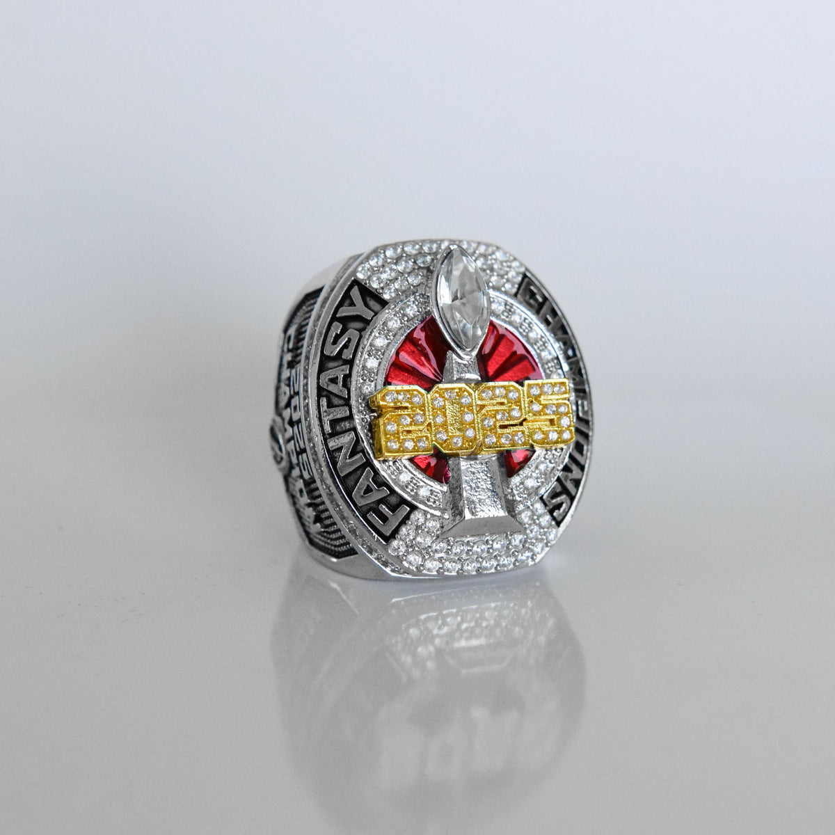 2025 Fantasy League Champion (Dynasty Champ) - FoxRings Exclusive - FFL Football Championship Ring