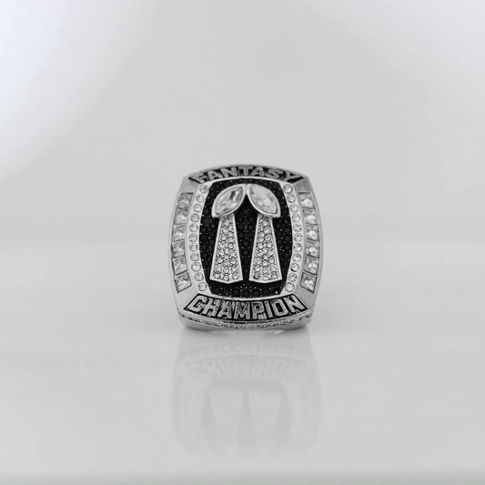 2 Time Fantasy League Champion - FoxRings Exclusive - Back to Back FFL Football Championship Ring