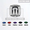 2 Time Fantasy League Champion CUSTOM NAME (2 Custom Sides and Football Diamond)- FoxRings Exclusive - Back to Back FFL Football Championship Ring