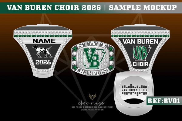 VAN BUREN CHOIR 2026 - Ring Order