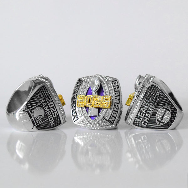 *PRE ORDER* Fantasy 2025 GRIDIRON League Champion - FoxRings Exclusive - FFL Football Championship Ring
