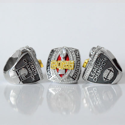 Fantasy 2025 GRIDIRON League Champion - FoxRings Exclusive - FFL Football Championship Ring