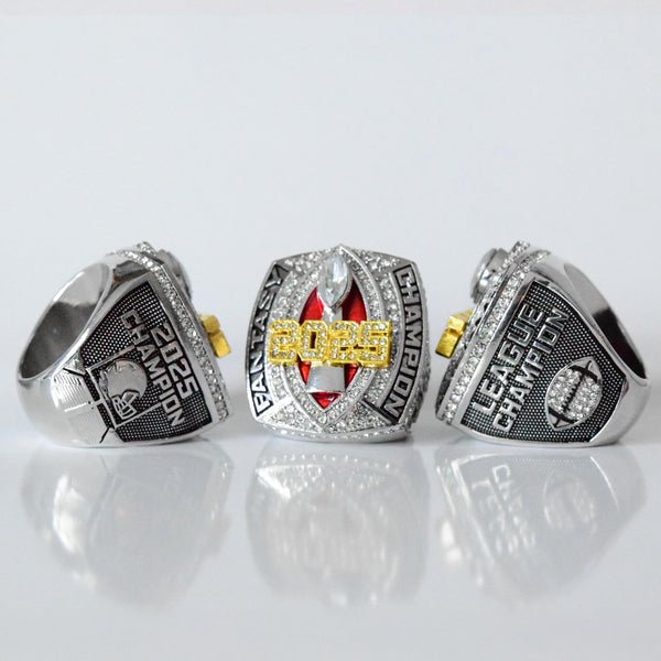 *PRE ORDER* Fantasy 2025 GRIDIRON League Champion - FoxRings Exclusive - FFL Football Championship Ring