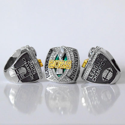Fantasy 2025 GRIDIRON League Champion - FoxRings Exclusive - FFL Football Championship Ring