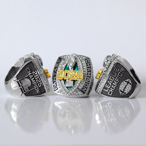 *PRE ORDER* Fantasy 2025 GRIDIRON League Champion - FoxRings Exclusive - FFL Football Championship Ring