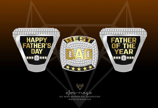 Father's Day Gift - Best DAD ★ ★ Championship Ring ★★