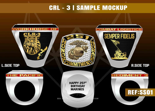 CRL-3 Squadron Rings - 2026 Ring Order