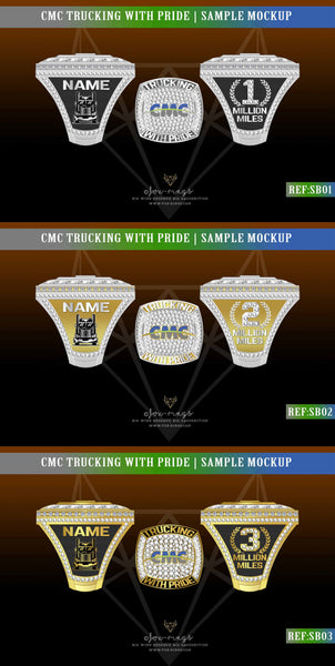 CMC Trucking - 2026 Ring Order (5 Rings)