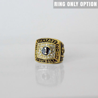 Fantasy Football League (2013) Championship Ring