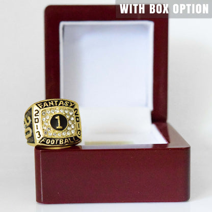 Fantasy Football League (2013) Championship Ring