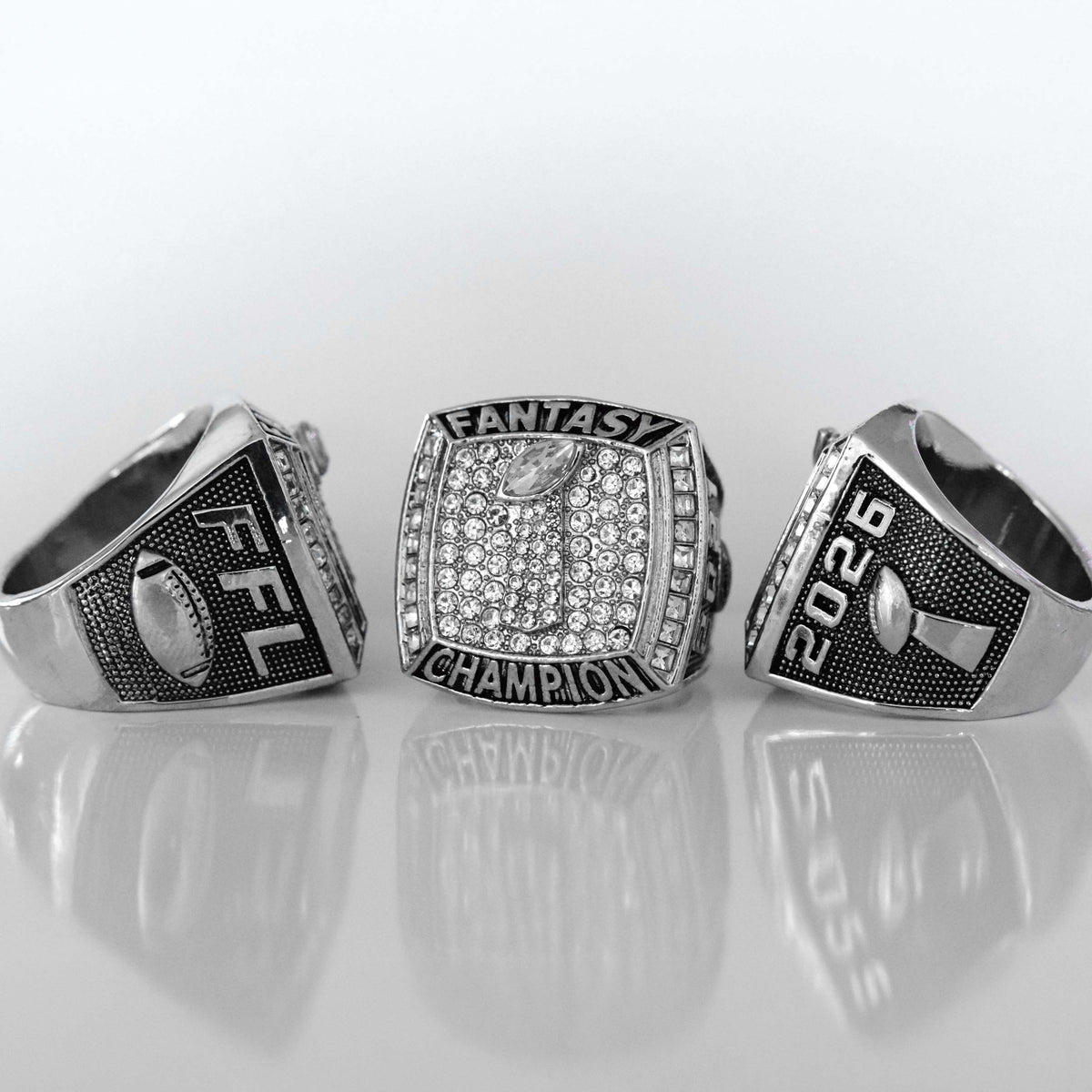 PREMIUM FFL - Fantasy Football League (2026) - Championship Trophy Ring