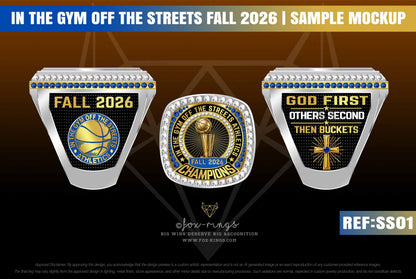 In the Gym Off the Streets Fall 2026 Spring 2027 - Ring Order