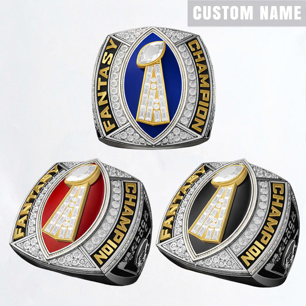Fantasy 2026 LEGACY League Champion - CUSTOM NAME (2 Custom Sides) - FoxRings Exclusive FFL Football