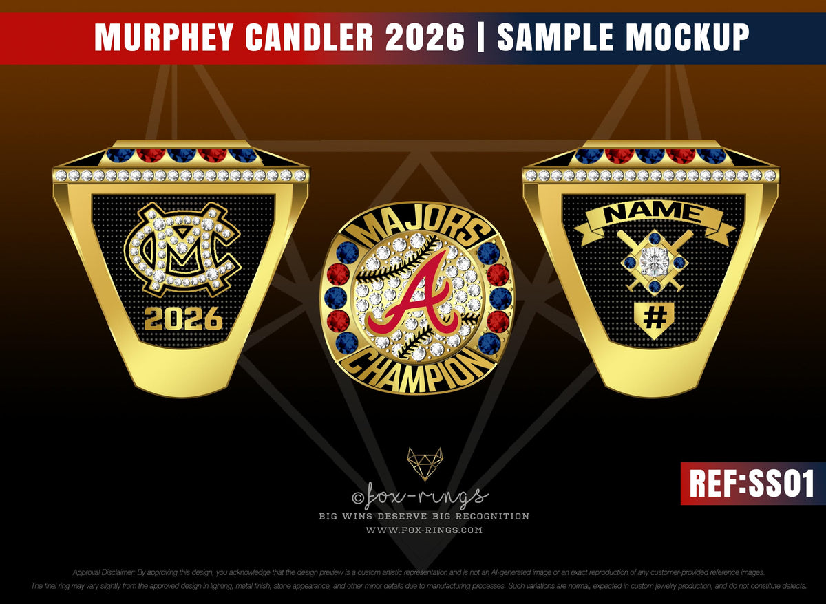 Murphey Candler Champ Rings - 2026 Ring Order