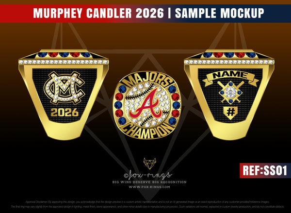 Murphey Candler Champ Rings - 2026 Ring Order