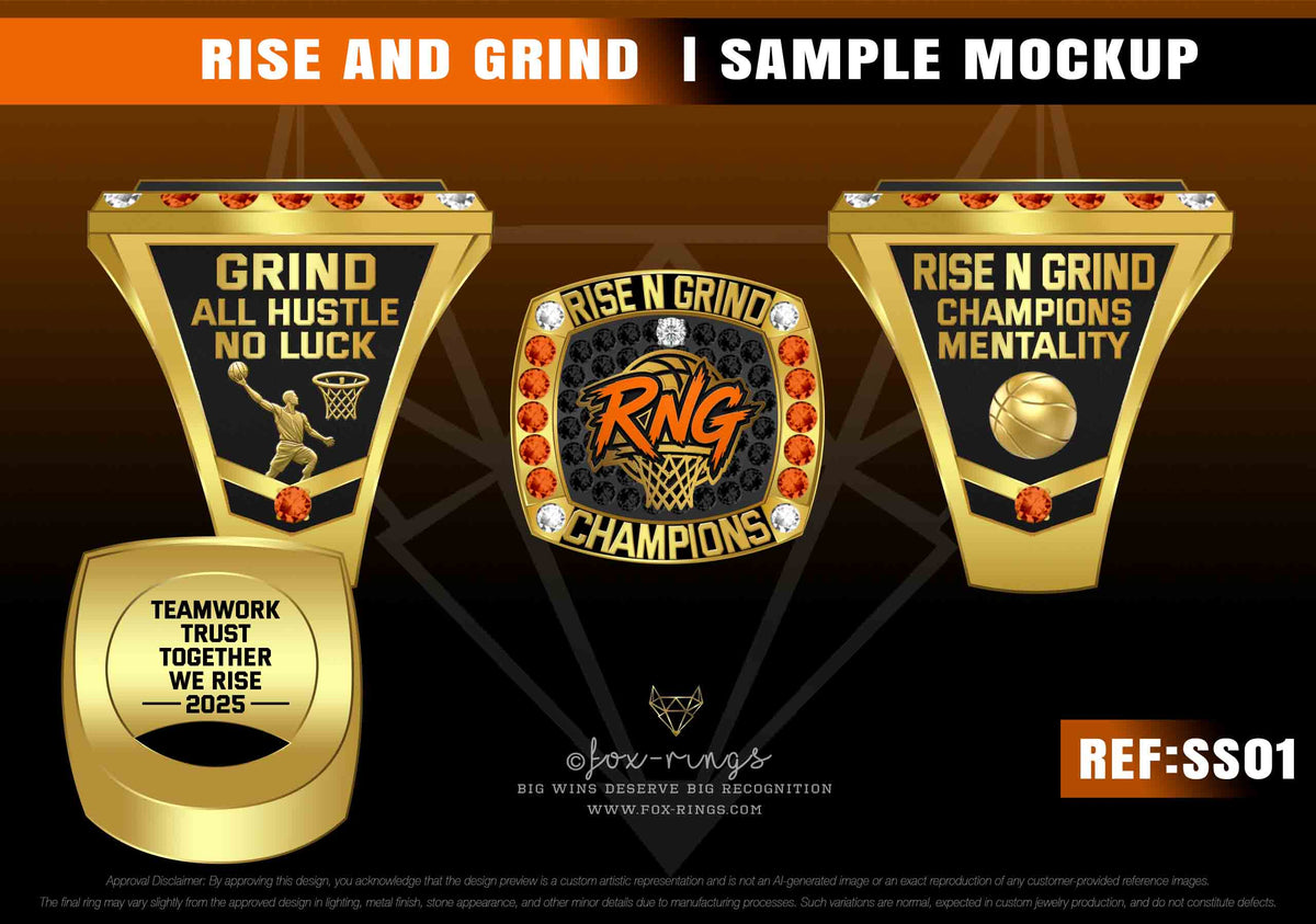 RISE N GRIND Rings (2 Projects) - 2026 Ring Order