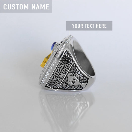 2025 Fantasy League Champion (Elite Design) CUSTOM NAME - FoxRings Exclusive - FFL Football Championship Ring