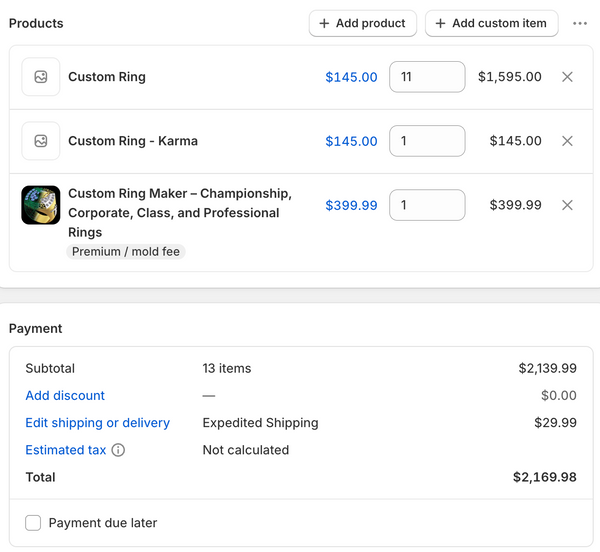 Fortune Envy Cheer 2026 - Ring Order