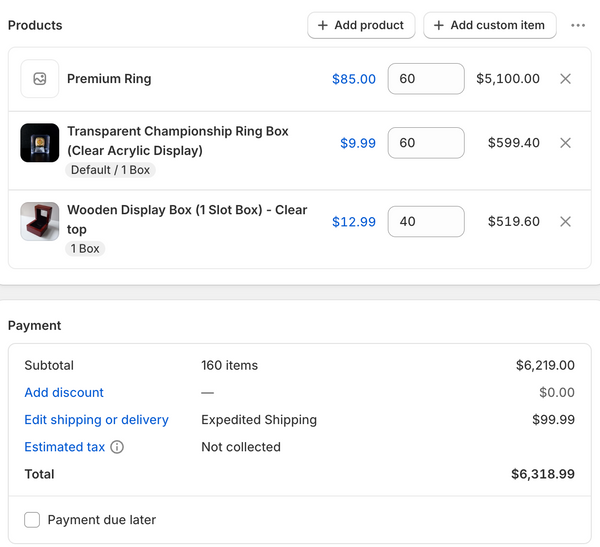 Metros Basketball Rings - 2026 Ring Order