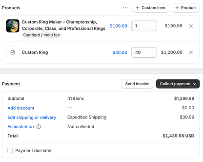 Kilo Company 3rd Battalion Rings - 2026 Ring Order