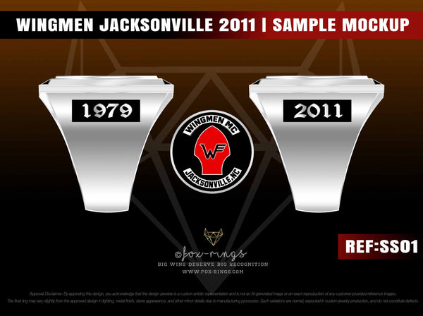 Wingmen Jacksonville MC - 2026 Ring Order