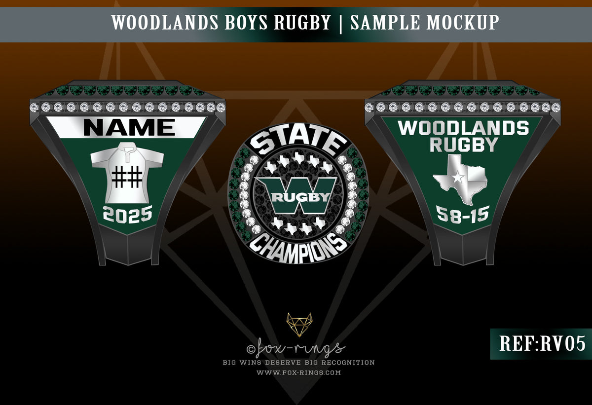 Woodlands Rugby - 2025 Championship Ring