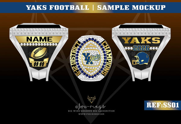 Yaks Football 2026 - Ring Order